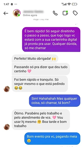 Depoimentos sobre Carteira de Estudante